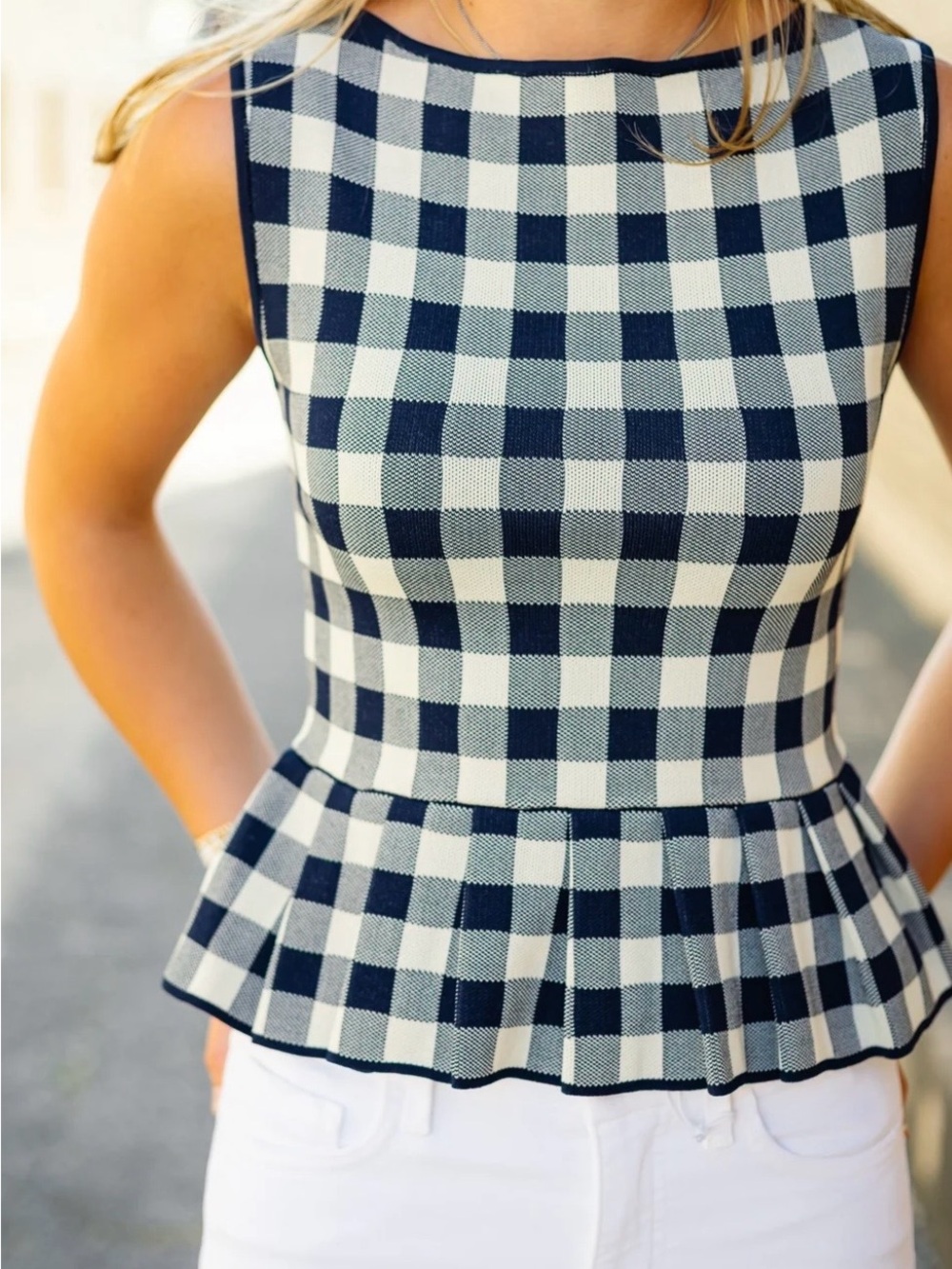 Lucy Paris Peplum Top